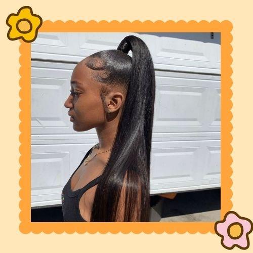 Sleek High Ponytail