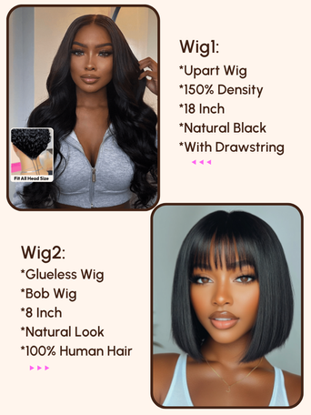 Pay $79 Get 2 Wigs | 24H Limited Time Sale