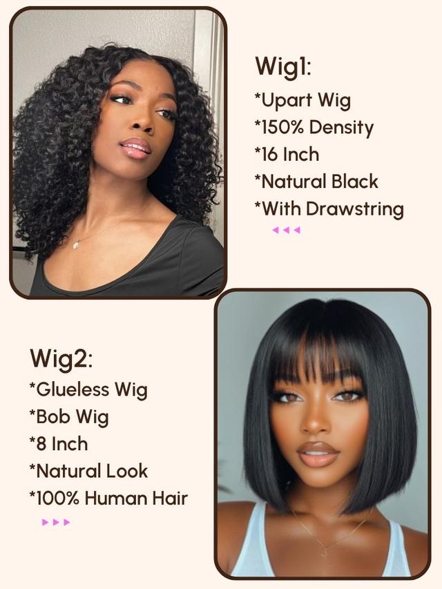 Pay $79 Get 2 Wigs | 24H Limited Time Sale