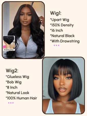 Pay $79 Get 2 Wigs | 24H Limited Time Sale