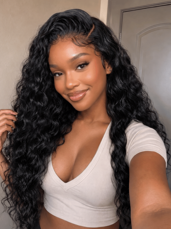UNice Natural Deep Wave Wig Bye-Bye Slip™ 7×5 Lace Closure Glueless Everyday Easy Wear Natural Texture Effortless Styling