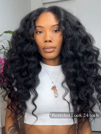 UNice InvisiBlend™ V part Kinky Straight Natural Black Wig Protect Your Natural Hair