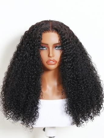 UNice Pre-Defined Layered Kinky Curly Wig Bye-Bye Slip™ 7×5 Lace Closure Glueless Blend-Ready Voluminous Natural Curls