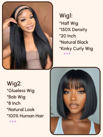 Pay $79 Get 2 Wigs | 24H Limited Time Sale