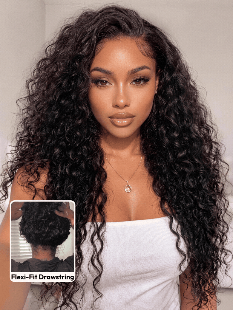UNice Water Wave Wig Bye-Bye Slip™ 7×5 Lace Glueless Everyday Timeless Wave Style Full-Bodied Natural Flow