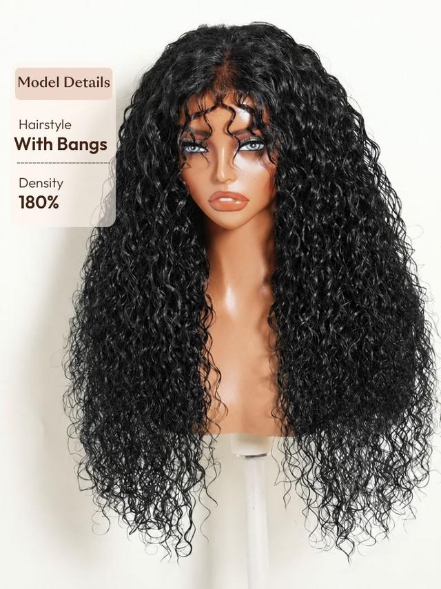 UNice Water Wave Bye-Bye Slip™ Glueless Lace Ready-to-Wear Full Volume Quality Human Hair Wig