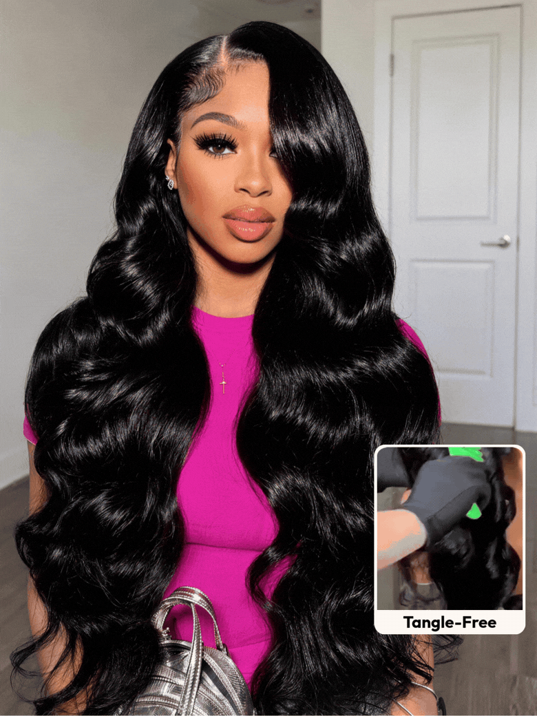 UNice 3 Pcs Brazilian Body Wave Quality Human Hair Bundles Easy-to-Blend