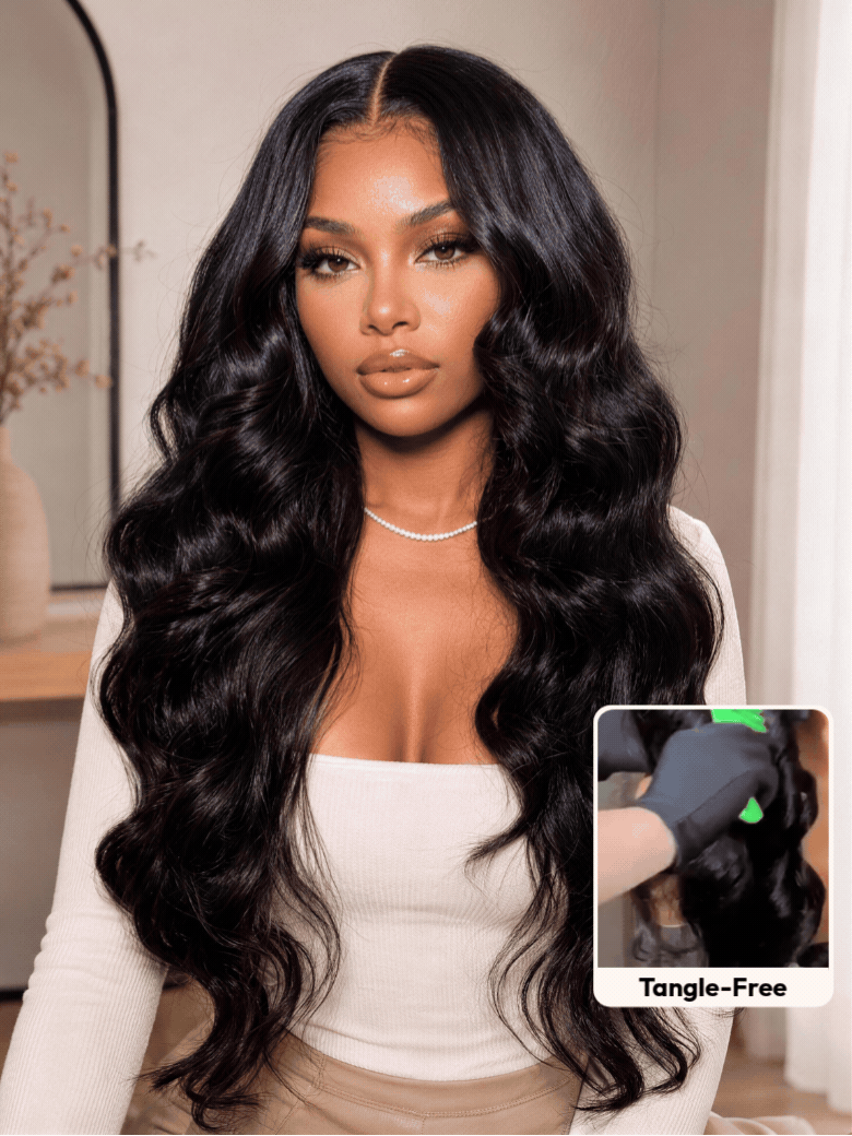 UNice 3 Pcs Brazilian Body Wave Quality Human Hair Bundles Easy-to-Blend