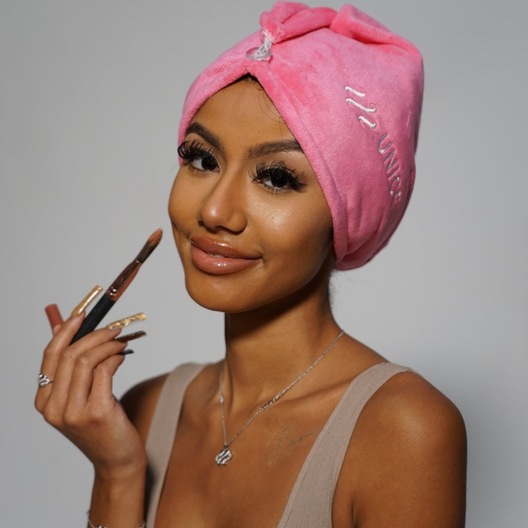 Free Gift Microfiber Hair Towel Wrap for Women